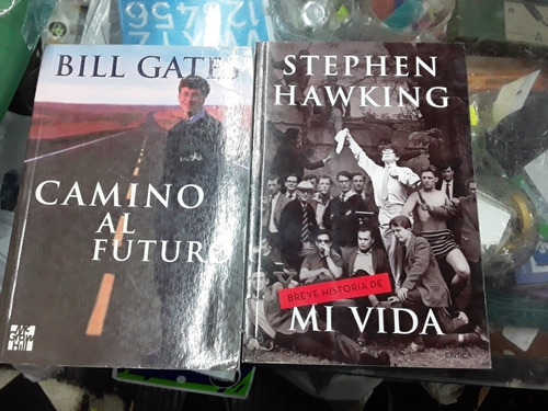 Bill Gates Stephen Hawking Lote X 2 Libros Camino Al Futuro