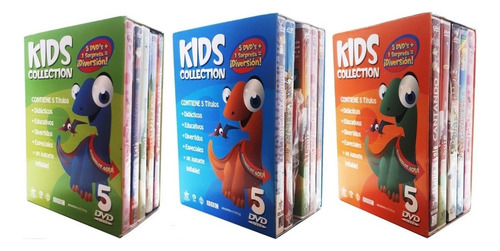 Kids Collection Bbc 3 Boxset Con 15 Discos Dvd