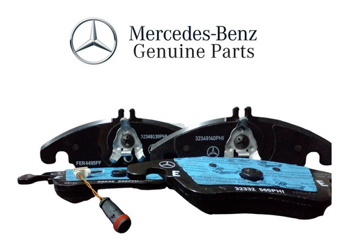 Imagen 2 de 10 de Pastillas Frenos Delanteras Mercedes C300 C350 W204 Original