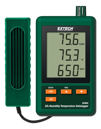 Extech Sd800 Co2, Humedad Y Temperatura Datalogger