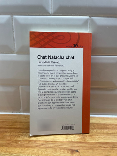 Chat Natacha Chat. Editorial Alfaguara Infantil