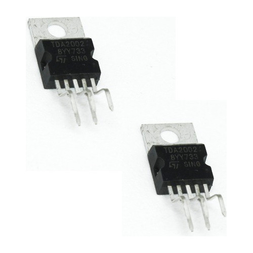 Tda2002 C.i. Amplificador De Poder Para Audio (2 Pzas) (Usado)