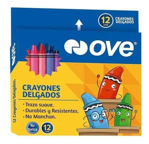 La Casa del Artesano-Crayolas crayones Jumbo Jumbo DL *12 colores