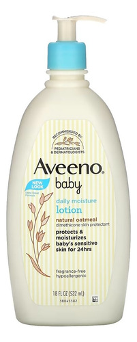 Loção Hidratante Aveeno Baby Diária Sem Perfume 532ml