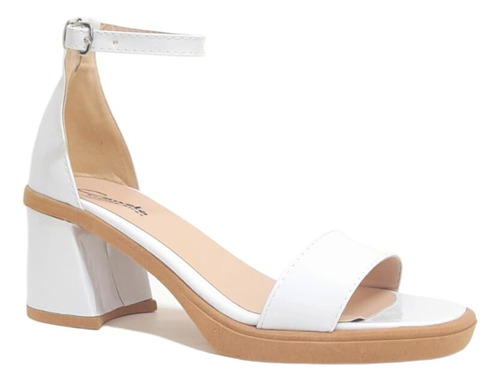 Sandalias Urban Charol White