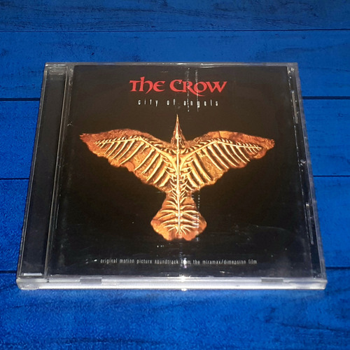 The Crow City Of Angels Banda Sonora Cd Usa Maceo-disqueria