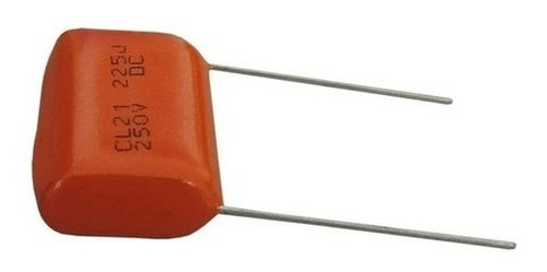 Imagem 2 de 2 de Kit 10 Capacitores Para Super Tweeter Profissional (2,2x250)
