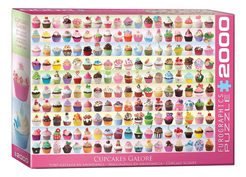 Eurographics Cupcakes Galore Puzzle (2000 Piezas)