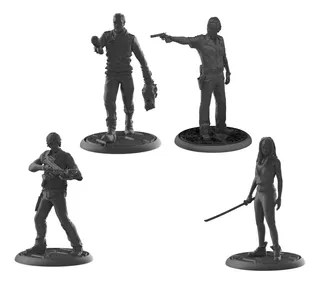 Miniaturas The Walking Dead Rpg D&d And Dragons Dungeons Npc