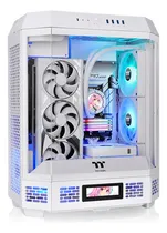 Comprar Gabinete Gamer Branco The Tower 600 Mid Tower Com Fans Tt 