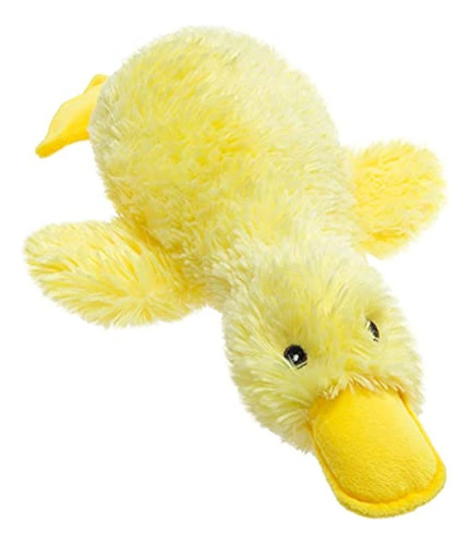 Pet Plush Squeaky Dog Toy Cute Duck Interactive Filler Chew