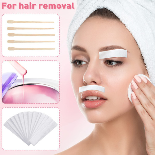 800 Tiras De Cera Para Cejas, No Tejidas, Tiras De Cera Para