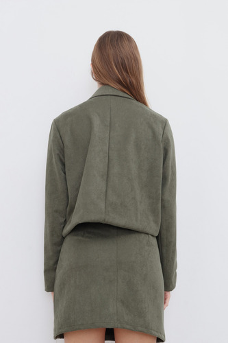 Campera Saco Corto Twill Gamuzado Lucio Nano