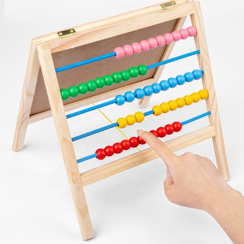 Pizarra Magnetica Con Letras Y Numeros + Abaco