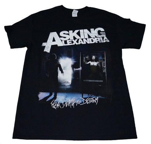 Camiseta Asking Alexandria Rock Activity Importada Talla M