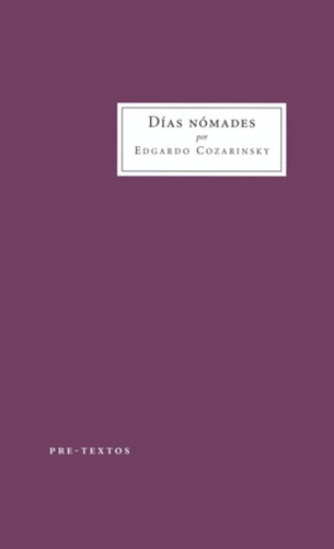 Libro Días Nómades