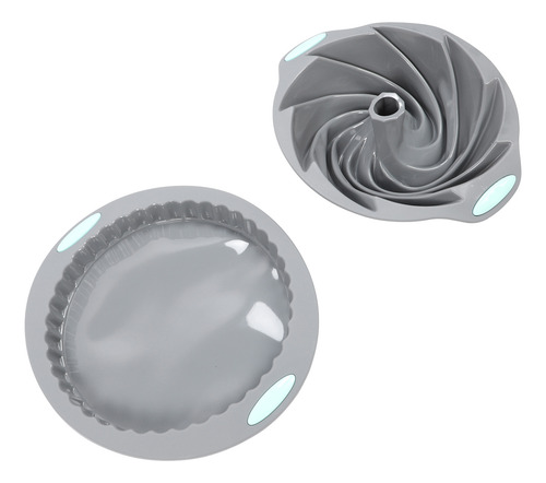 Molde Para Tartas Estriado De Silicona De Primera Calidad
