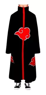 Roupa Naruto Akatsuki Cosplay Itachi Postagem 24h Promoção