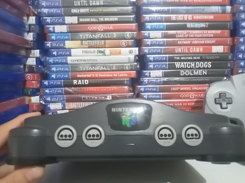 Nintendo 64 + Jogo Preto (Usado)
