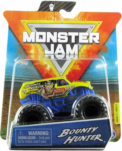 Monster Jam Bounty Hunter True Metal 1:64 Poster Spin Master