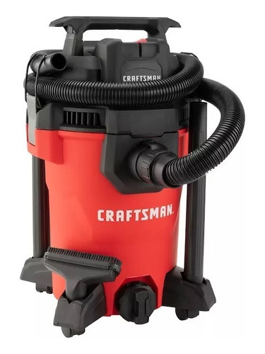 Aspiradora Craftsman 4 Galones 3.5hp Humedo/seco Sopladora Color Rojo