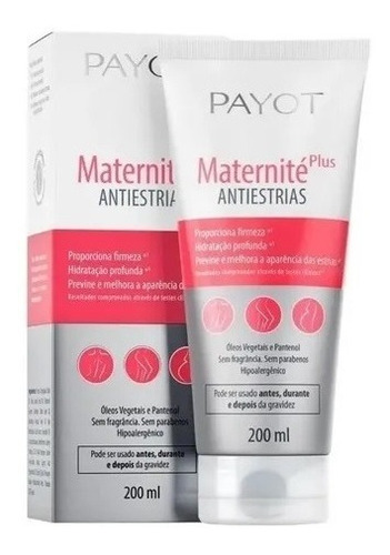 Hidratante Payot Antiestrias Maternité Plus Nova Embalagem