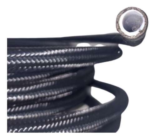 Manguera Combustible Ptfe 8an Nylon Braided Por Metro