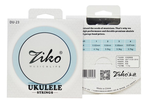 Encordado Para Ukulele Ziko Du-23