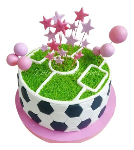 Tortas Decoradas Tematica Futbol Femenino