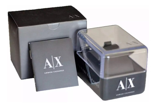 Relógio Armani Exchange Shell Masculino Dourado Ax2950/1dn