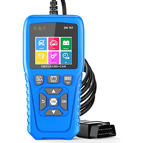 Lector De Código De Automóvil, Escáner Dn319 Obd2 Le...