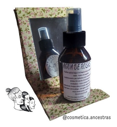 Agua De Rosas X 100 Cc Tónico Facial