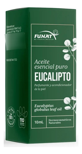 Aceite Esencial Puro Eucalipto X10ml