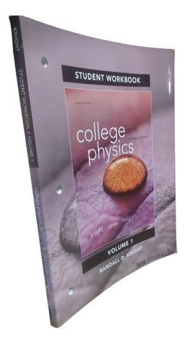 Student Workbook For College Physics Knight Pearson Vol. 1