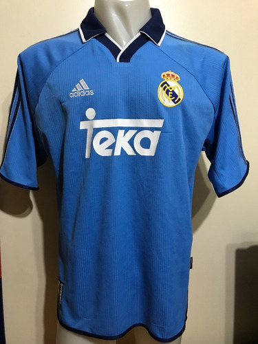 Camiseta Real Madrid 1999 2000 Mc Manaman #8  Liverpool L-xl