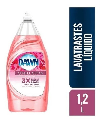 Dawn Ultra Gentle Clean lavatrastres líquido de 1.2L