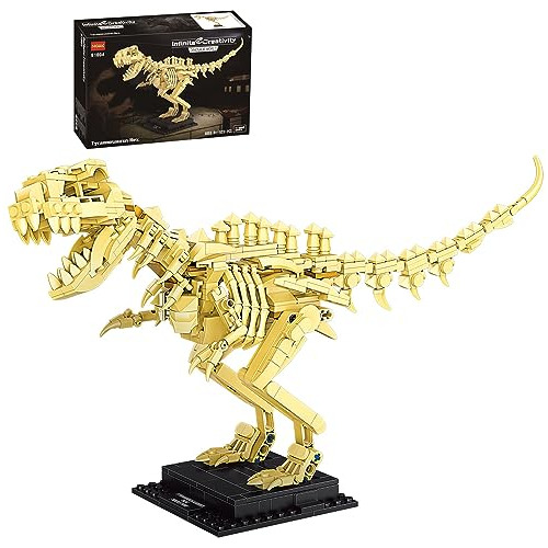 Voxiv Dinosaur Fossils Building Kit, 523pcs Dinosaur Buildin