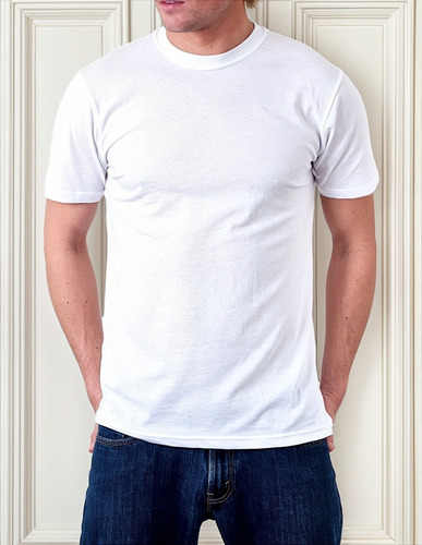 03 Polos Básicos De Hombre 100% Algodón 20/1 