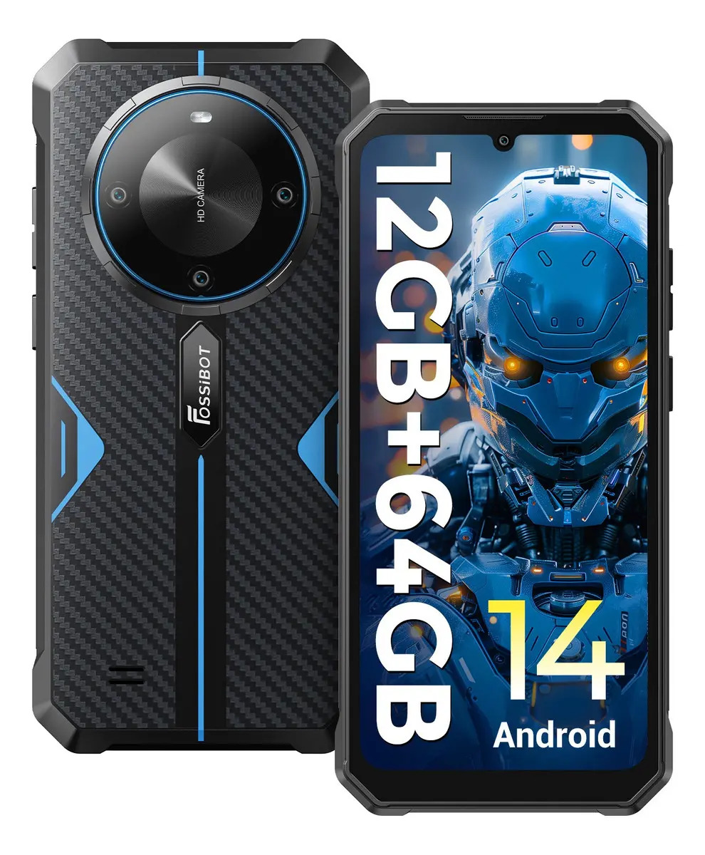 Smartphone Fossibot F105 64gb 4gb Ram Azul 4g