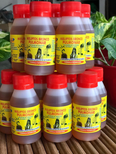 Miel Con Aceite De Carpincho Mieliptus Broncopulmonar