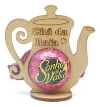 Comprar Kit 100 Bule Porta Bombom Casamento Chá Cozinha Panela Mdf