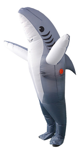 Botarga Inflable De Tiburon Disfraz Para Adulto