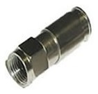 Conector Compresion, Permaseal, Rg6, Rg-6, Coaxial, 100 Pza