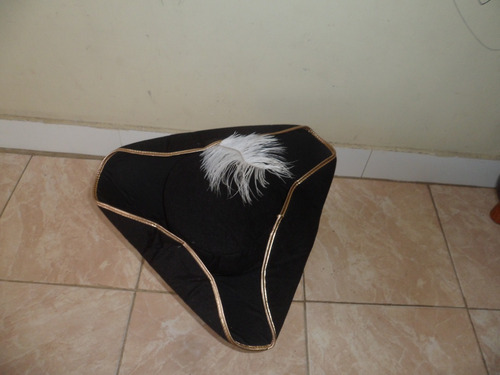 Imagen 5 de 5 de Sombrero Disfraz Pirata Elegante O Principe Etc Carnaval