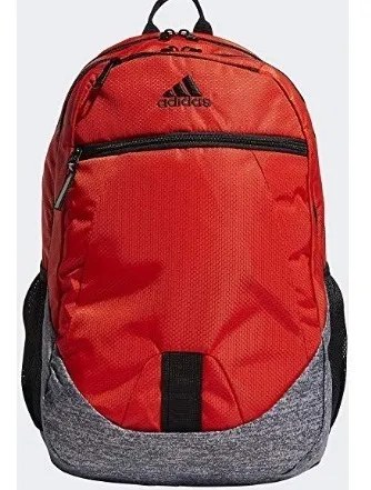 Mochila Escolares Juveniles Deportiva Para Hombre Rojo Negro