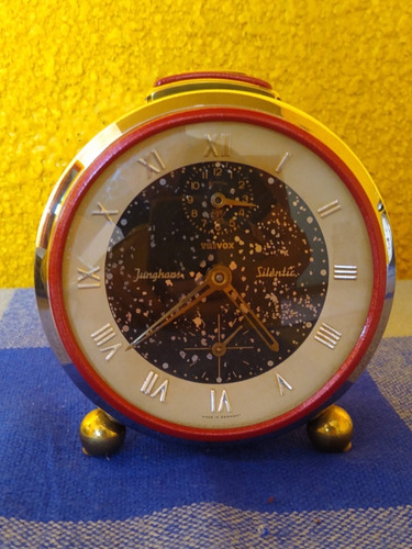 Reloj Despertador Alemán Junghans Trivox Silentic