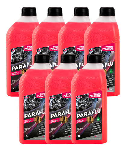 Kit Aditivo Radiador Pronto Uso Rosa Gol G4 1.6 7l