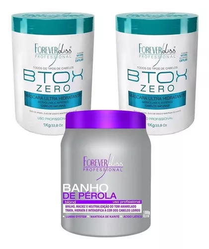 Forever Liss Banho De Pérola Blond Máscara 1 KG