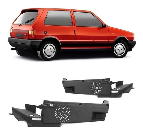 Lateral Do Tampao Fiat Uno 84 Até 13 Acabamento Porta Mala