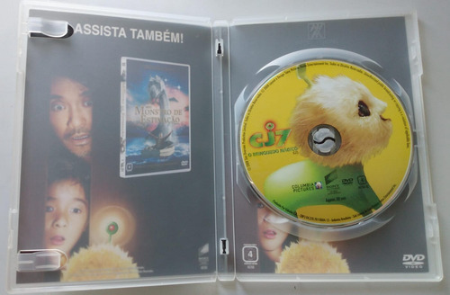 Cj7 O Brinquedo Mágico Dvd Stephen Chow (Usado)